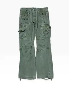 00s Gimmick Cargo military pants y2k 亜熱帯