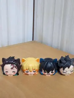 鬼滅の刃 おひるねこ ミニフィギュア 4種