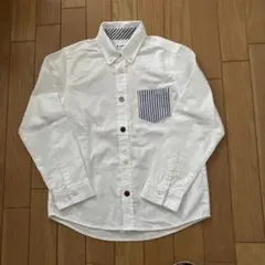 GLOBAL WORK 長袖白シャツ　XL(120〜130サイズ)