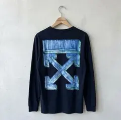 OFF-WHITE 長袖 カットソー ブラック