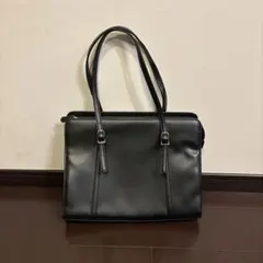 MISURINA リクルートバッグ ブラック 黒　洋服の青山　ビジネスバック