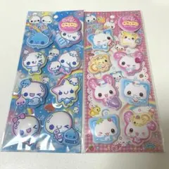 【匿名発送】もっちりシール　ぷくぷくあわわちゃん　ハッピーマーチ