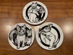 ボリス雑貨店　干支豆皿3枚セット　ヒグチユウコのサムネイル