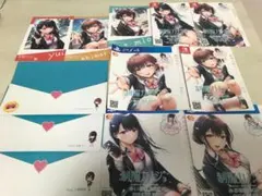 12枚セット 制服カノジョ コミケ PS4 スイッチ チラシ フライヤー カード