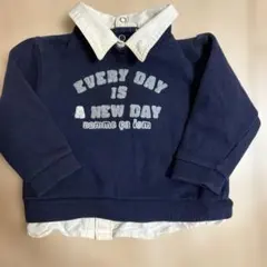 襟付きトレーナー　90cm