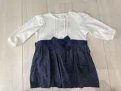 comme ca isaフォーマル ワンピース　ロンパース　70〜80㎝