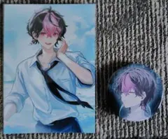 シクフォニ LAN 缶バッチ ブロマイド ２点セット