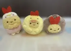 すみっコぐらし てのりぬいぐるみ えびふらいのしっぽ 3匹セット②