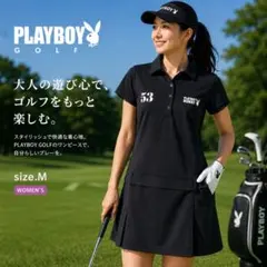 BEAMS GOLF ビームスゴルフ パープルレーベル ワンピース ロゴ刺繍 紺