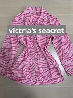 Victoria's Secret ピンクゼブラ柄パジャマシャツのサムネイル