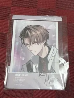 にじさんじ　ROF-MAO　加賀美ハヤト　ポストカード付きカードケース