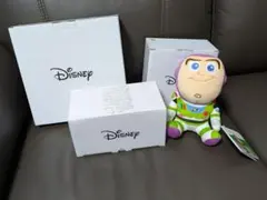 ディズニー食器＋バズのぬいぐるみ