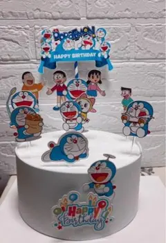 ドラえもん 誕生日ケーキトッパー