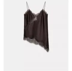 ZARA レースキャミワンピース