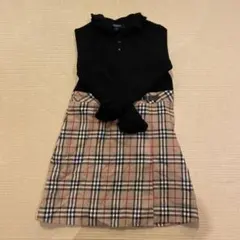 BURBERRY チェック柄ワンピース 120A