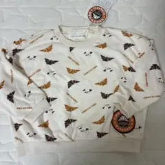 新品 mamaraku サンマルクカフェ チョコクロ トレーナー 100cm