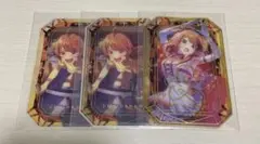 学園アイドルマスター ジュエルカードコレクション 花海佑芽 3枚セット