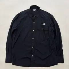 ☆送料無料☆ THE NORTH FACE 長袖シャツ　ブラック