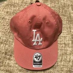 47 Brand LA Dodgers キャップ ピンク ドジャース