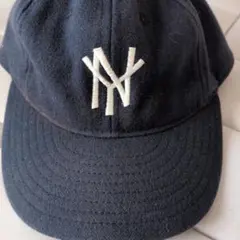 Ebbets Field Flannels NY キャップ ネイビー