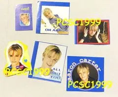 Aaron Carter アーロンカーター 当時もの ステッカー US海外雑誌