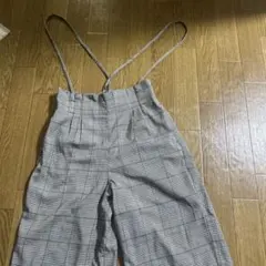 グローバルワーク　チェック柄サロペット 160のサムネイル