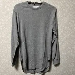 INHERIT グレー 長袖カットソー　サーマル