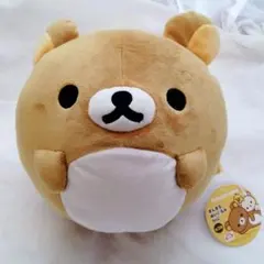 激レア　リラックマ　リラックマストア 限定　まんまる もーちもち ぬいぐるみ まんまるリラックマ！サンエックスネットショップ「特大まんまるもーち