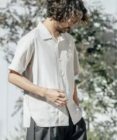 アンゲネームLoose Open Collar Shirts シャツ 新品 Mのサムネイル