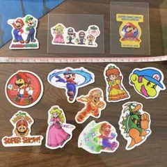 スーパーマリオ ステッカー 12枚セット