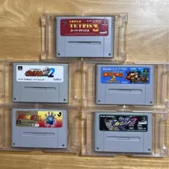 SFC スーパーファミコンソフト　5本セット　ゲーム　ニンテンドー