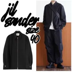 【定価15万】JIL SANDER SHIRT50 ジップシャツ ブラック 40のサムネイル