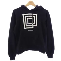 CELINE パーカー ブラック ロゴ