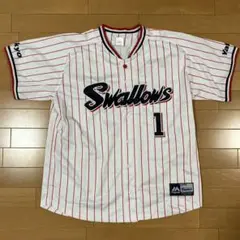 東京ヤクルトスワローズ　山田哲人　レプリカユニフォーム(ホーム)　Lサイズ