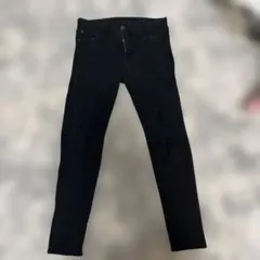 AZUL BY MOUSSY ブラックデニムパンツ　dripのサムネイル
