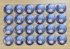 プロセカ あんスタ コラボ ホログラム缶バッジ 青柳冬弥