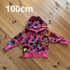 東京ディズニーリゾート パーカー 100cm ピンク