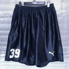 サッカー部　サッカー　パンツ　プーマ　光沢ブラック　XO No.39のサムネイル