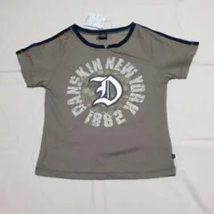 DANSKIN グレー Tシャツ Ｌサイズ プリント入りのサムネイル