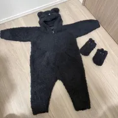 gelato pique ジェラピケ 黒猫ロンパース＆ソックス ハロウィン