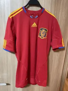 adidas サッカー スペイン代表 長袖ユニフォーム 15番 セルヒオ