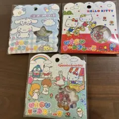 正規品　おはじきシール　3種セット　サンリオ