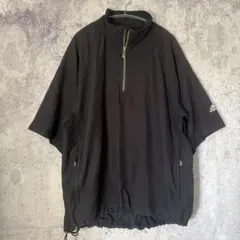 00s adidas テック系 ハーフジップ シャツ アノラック 半袖 ナイロンのサムネイル