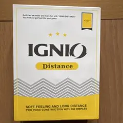 IGNIO Distance イエロー ゴルフボール 4個セットのサムネイル