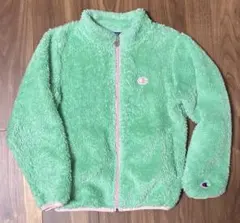 Champion フリースジャケット 140 グリーン
