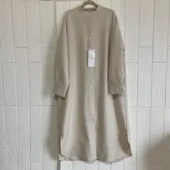 earth music&ecology オーガニックコットンシャツワンピ