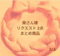 柴さん様 リクエスト 2点 まとめ商品