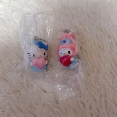 サンリオ ナーススイングマスコット マイメロ キティ 2個セット