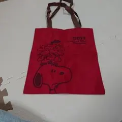 スヌーピー トートバッグ 縦型