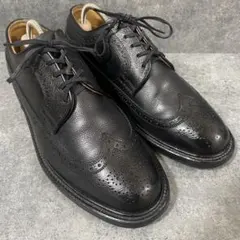 【美品】リーガル インペリアルグレード ウィングチップ 黒 レザー 25㌢